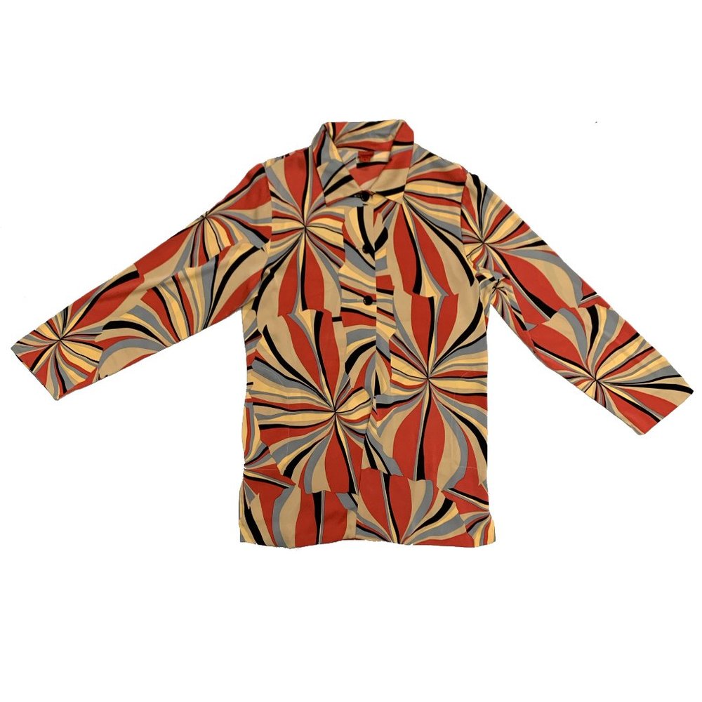 Marisol Gerona Silk Top Kaleidoscope